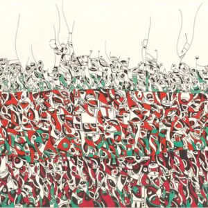 Image depicts red at Abstract Doodles site