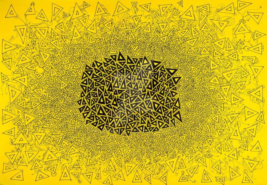 Image depicts Yellow at Abstract Doodles site