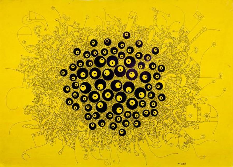 Image depicts Yellow at Abstract Doodles site